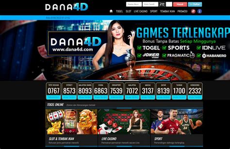 Dana4D Situs Judi Slot Online dan Indotogel Hk Terpercaya.